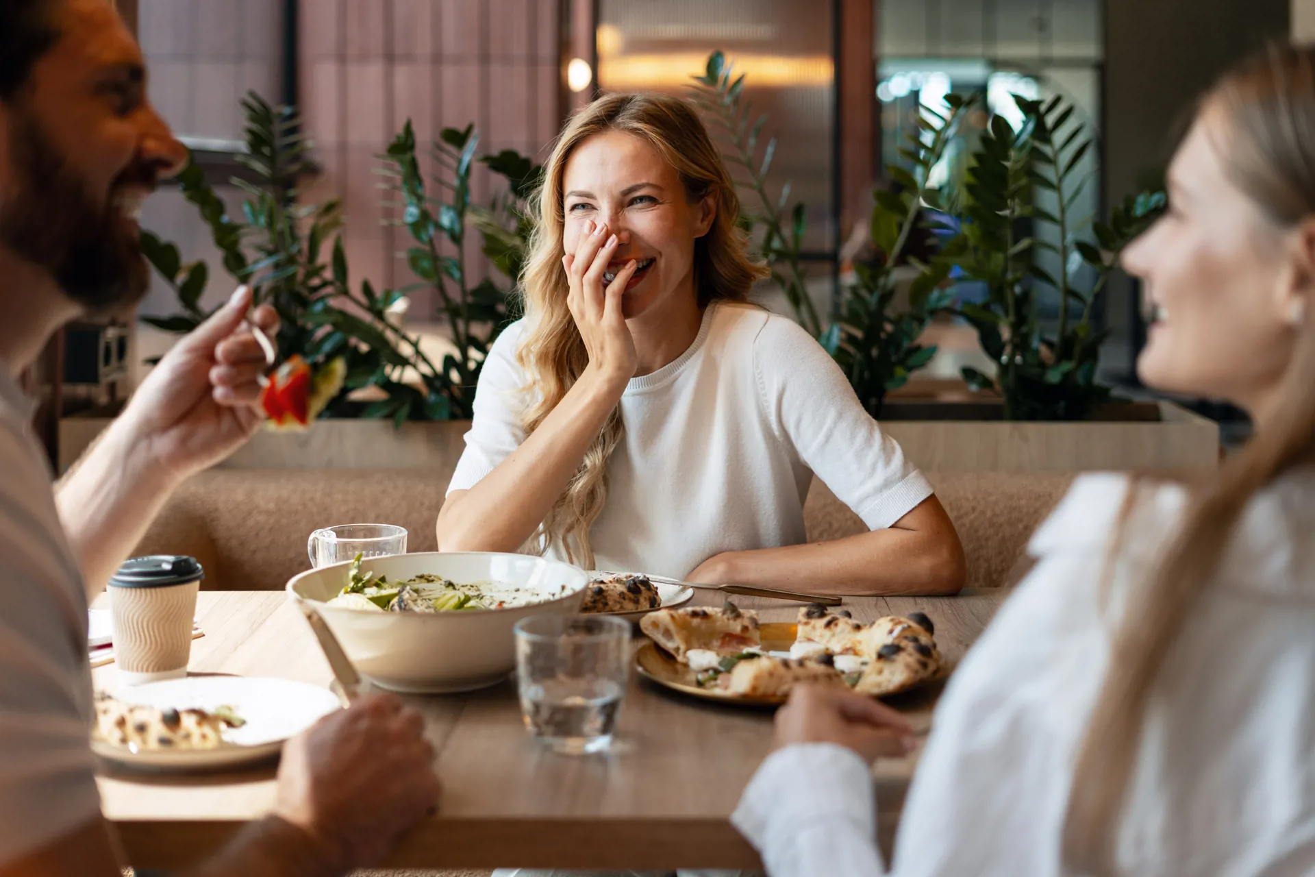 Lunch with friends